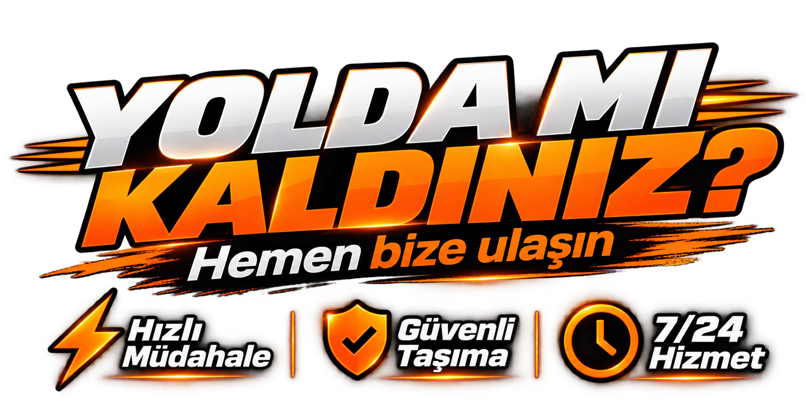 Yolda mı kaldınız? Hemen bize ulaşın. Hızlı müdahale, güvenli taşıma, 7/24 hizmet.